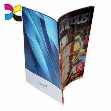 Wholesale professional copmpany Made Custom Color Paper Design Size Softcover Magazine
